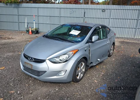 2013 Hyundai Elantra Gls z USA, uszkodzony, nr VIN 5NPDH4AE9DH294342